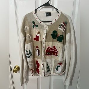 90s vintage Christmas sweater